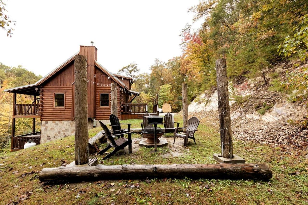 Smoky Mtn Hideaway - Cabin W/ Hot Tub & Pool Table Villa Sevierville Buitenkant foto