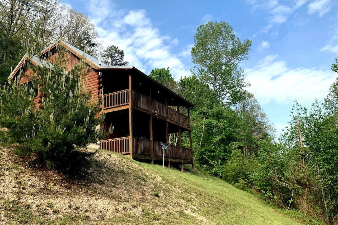 Smoky Mtn Hideaway - Cabin W/ Hot Tub & Pool Table Villa Sevierville Buitenkant foto